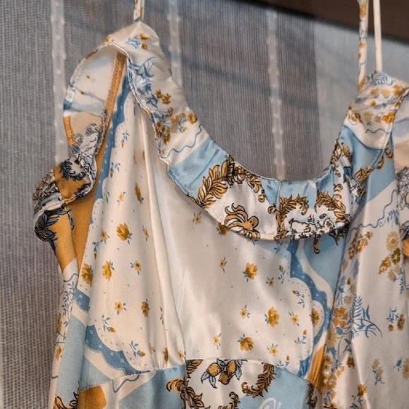 Anthropology Silk 100% Silk Reformation Aribella Camisole Midi Dress - Picture 4 of 15